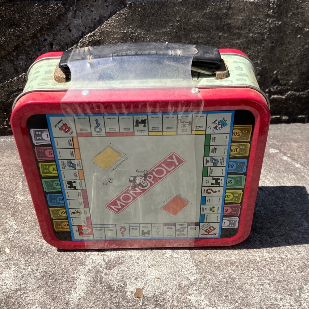 NWT SEALED 1997 Mini Monopoly Board lunchbox